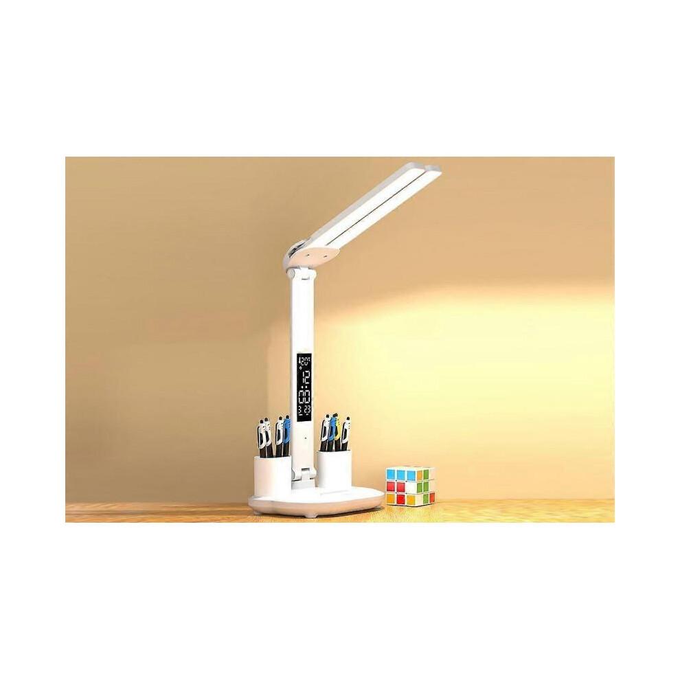 Touch LED Table Lamp Rechargeable Table Lamp with 3 Color Modes And 5 Brightness Reading Light