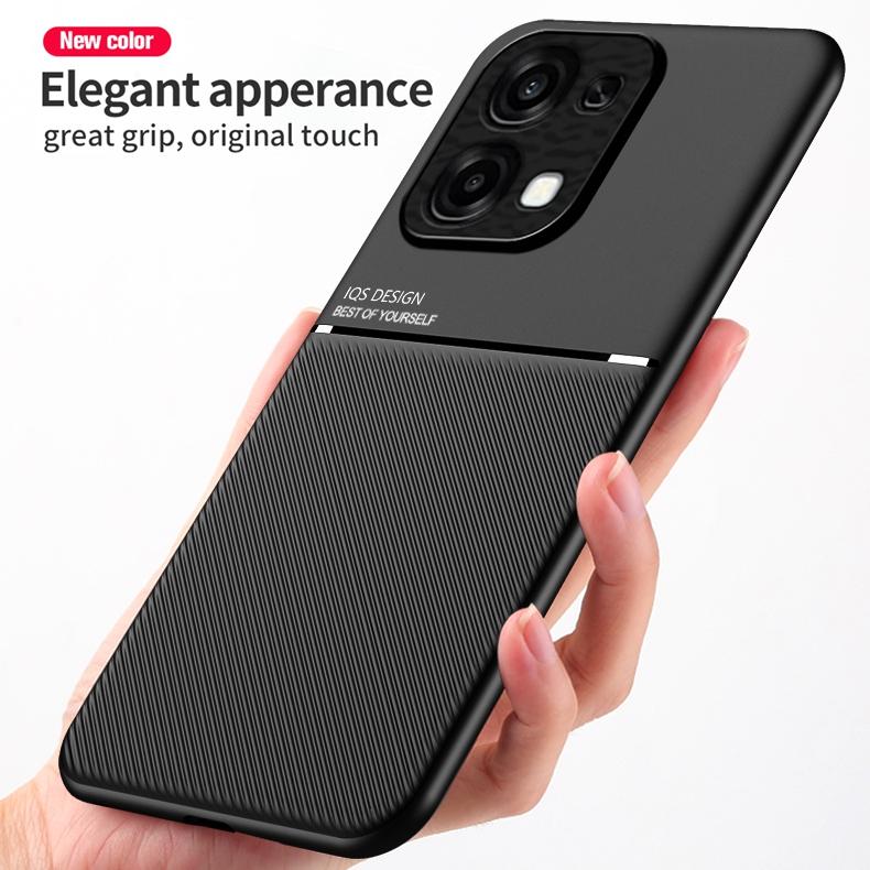 Rugged Non-Slip Case for OPPO A6 Pro 5G 4G Protective Cover Magnetic Suction Holder Coque Fundas Capa