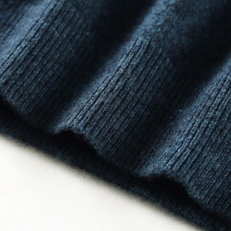 JOW Men's Thickened High-Neck Wool Blend Sweater