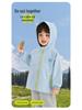 Kaka Panda Kids' Waterproof Spring Jacket - Unisex Casual Top for Boys and Girls