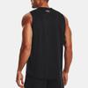 Under Armour UA Tech™ Team Solid Comfortable Soft Quick-Dry Moisture-Wicking Loose Sleeveless Tank Top Men tops Black 1376840-001