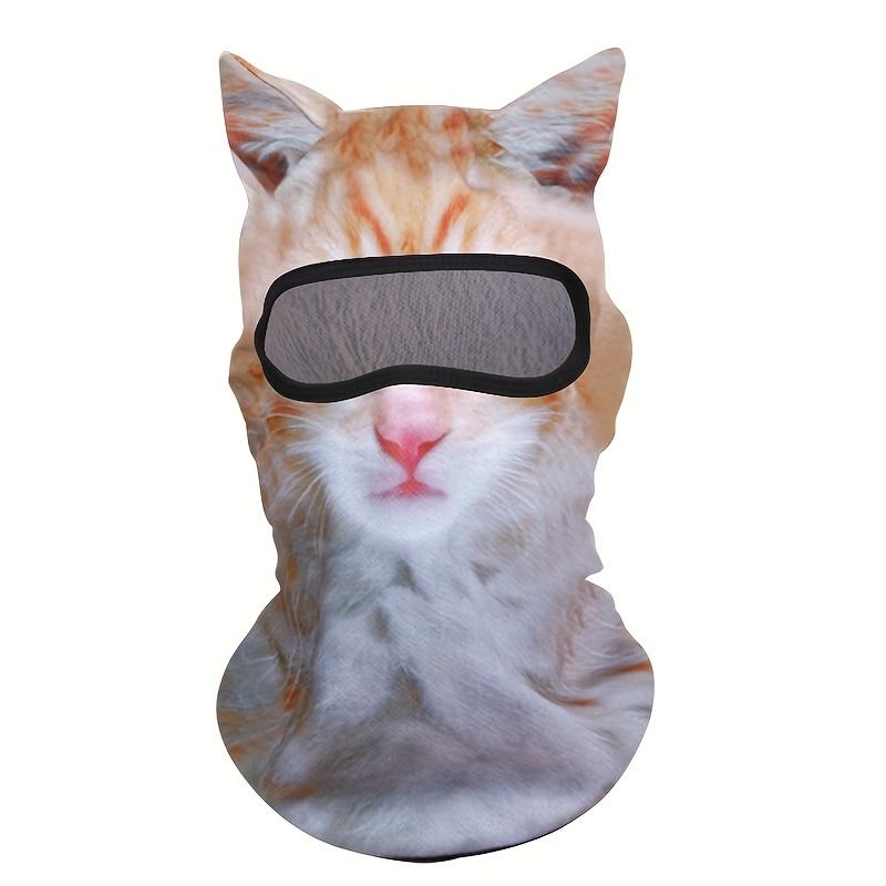 

2026 summer Cycling Headgear for Men & Women - Breathable Mesh Mask, Sports Balaclava, Funny 3D Outdoor Face Cover, Lightweight