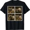 Possum Raccoon Selfie Trash Feral Funny Graphic T-Shirt