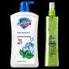 Safeguard Peppermint Shower Gel & Florida Water Bundle