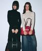 Nick&Nicole Crystal Nylon Combi Boston Bag_Burgundy