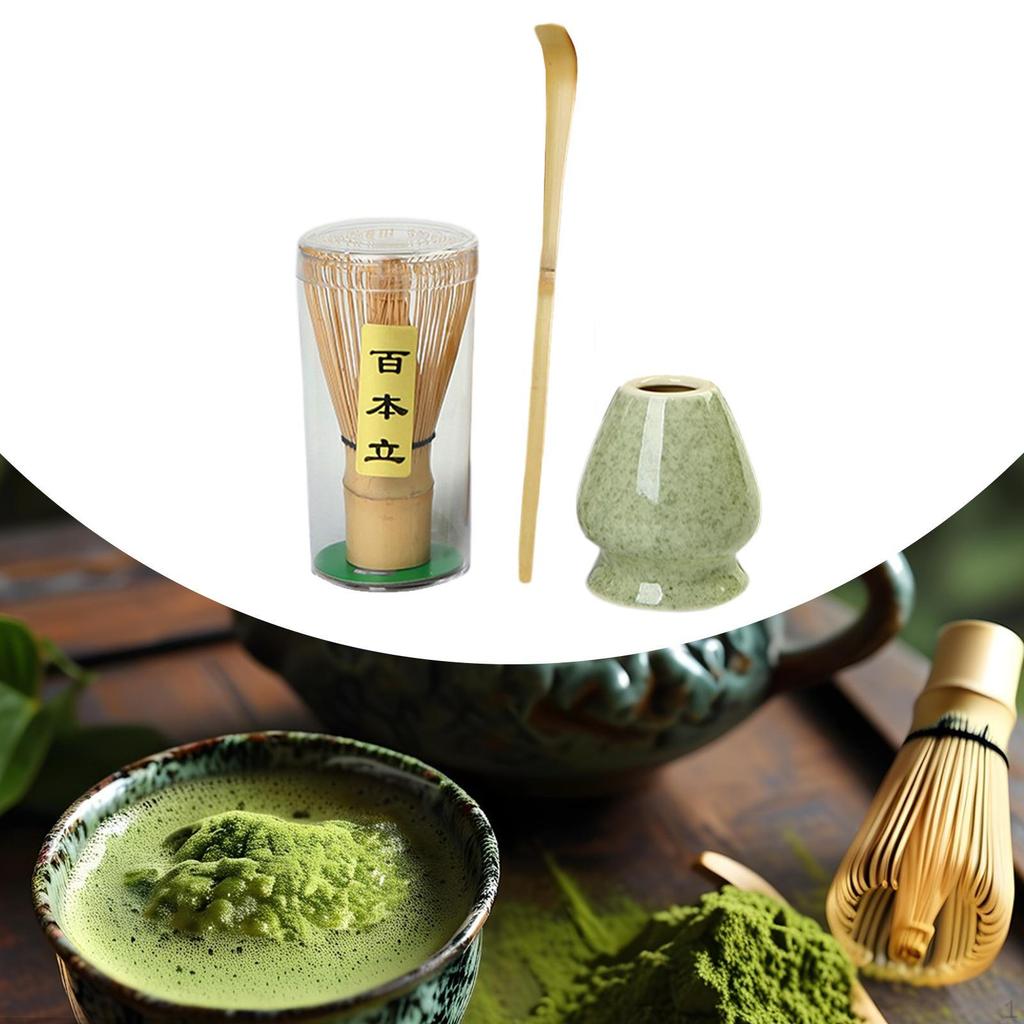 Japanskt Matcha-set Moderna teverktyg Tillbehör Bambuvisp, Keramisk visp