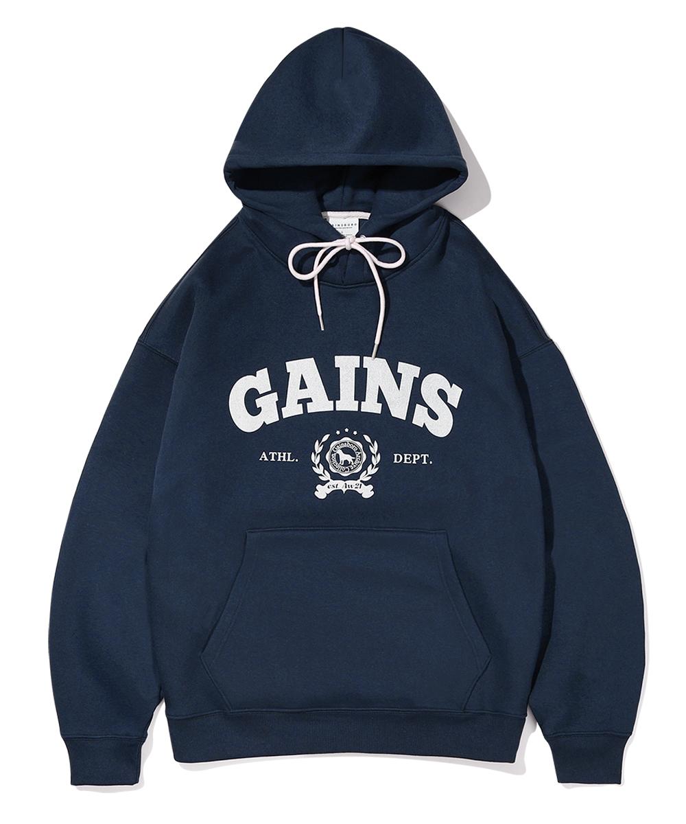 Gainsboro Laurel Golden Hoodie_Navy Navy/S (Fleece-Lined)