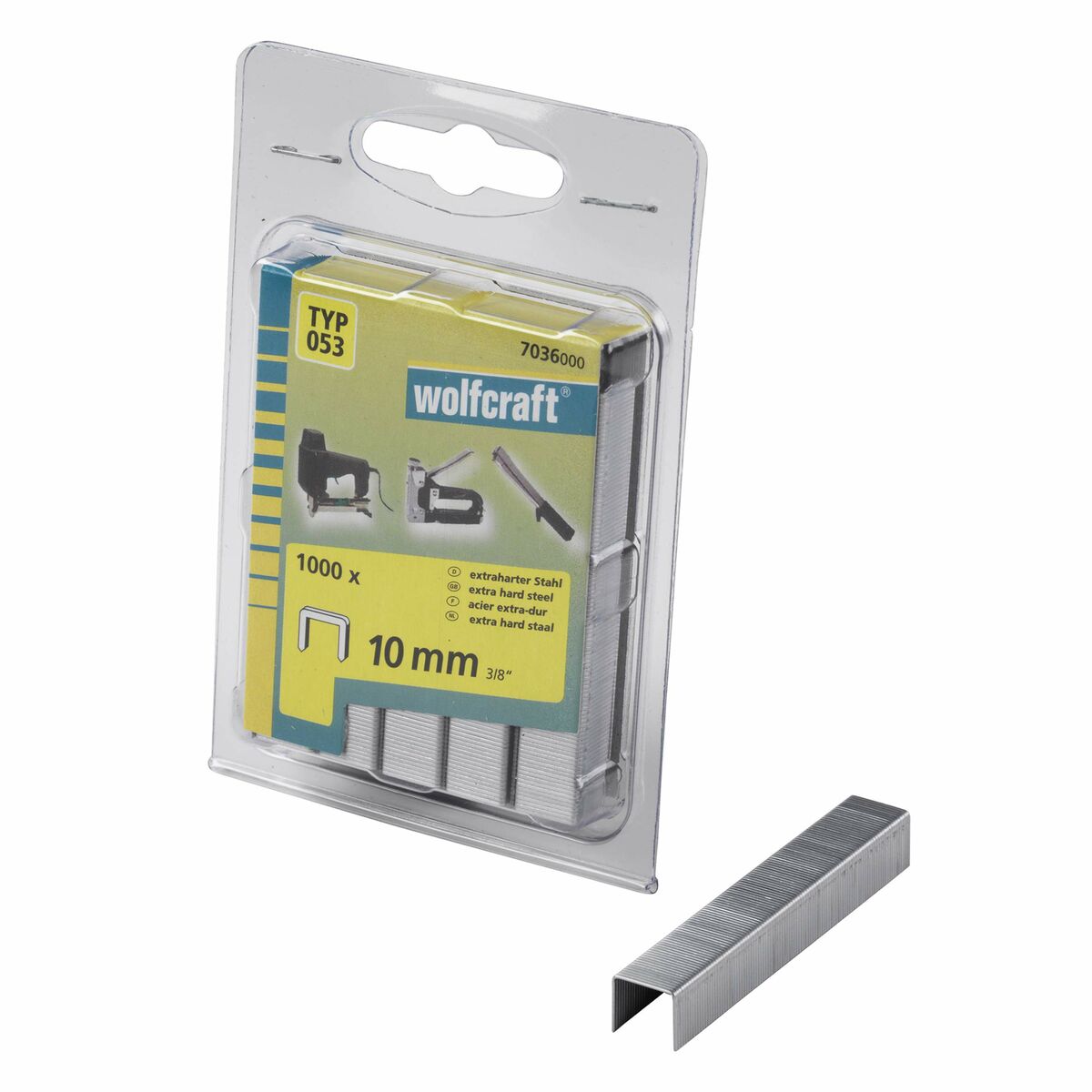 

Скобы Wolfcraft 7036000 1000 шт. № 053