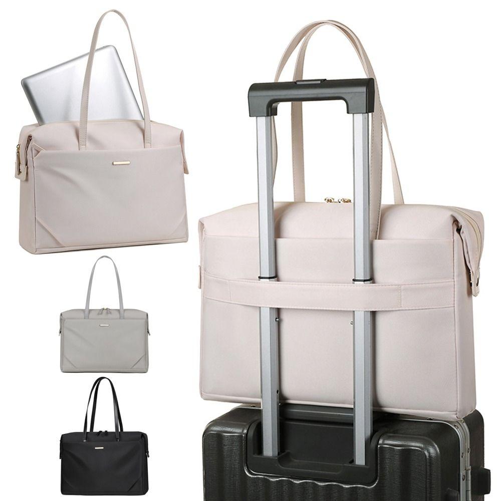 

Shockproof Women Handbag 14 Inch Tote Bag 2024 Laptop Bag 14 inches чорний