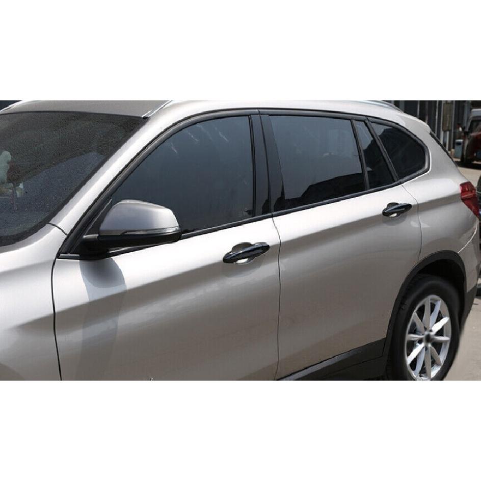 For BMW X5 F15 14-18 Gloss Black Exterior Side Door Handle Cover Trim 8PCS