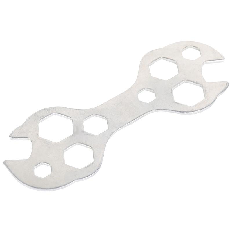 15 In 1 Portable Bicycle Cycling Bike Wrench Steel Hexagon Spanner Repair Tool Kits Multifunction Wrench Flat Spanner