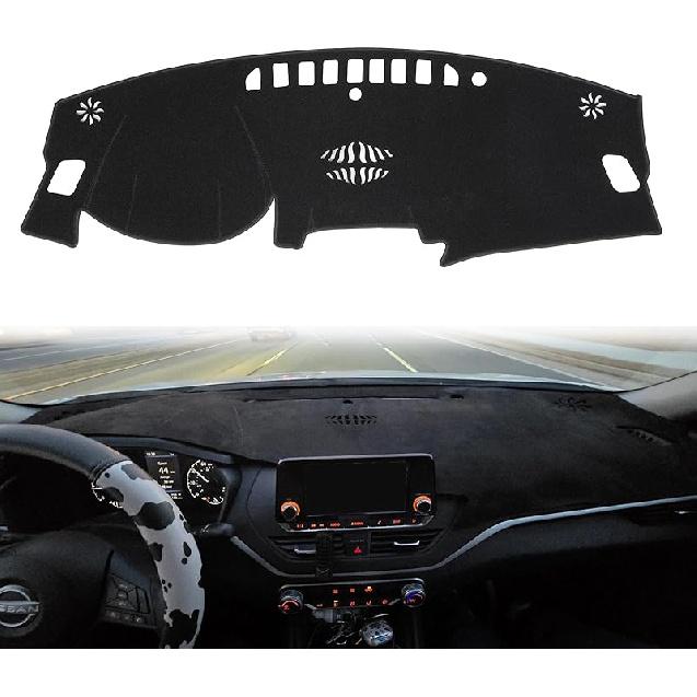 Dash Cover  Fit For Nissan Altima 2005 2006 Dashboard Cover Mat Pad (05-06 Black)