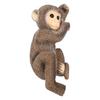 Hanging Monkey Garden Statue Resin Climbing Tree Baby Chimpanzee Animal Sculpture for Outdoor Yard Decor