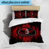 3PCS Ac Football Club 3pcs Bedding,Including 3PCS Duvet Cover And 2pcs Pillowcases Perfect for Christmas,Ideal for Bedroom, Dormitory