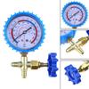 220PSI  500PSI Professional Air Conditioning Refrigerant Recharge Pressure Gauge Manometer