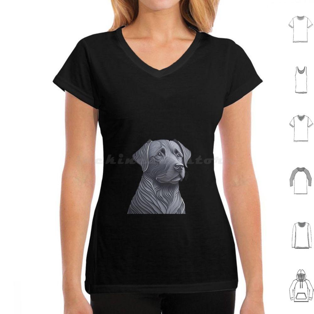 Black Labrador Layered Art T Shirt 6xl Cotton Cool Tee Black Labrador Dog Black Labrador Art Labrador Dog Design Black Labrador