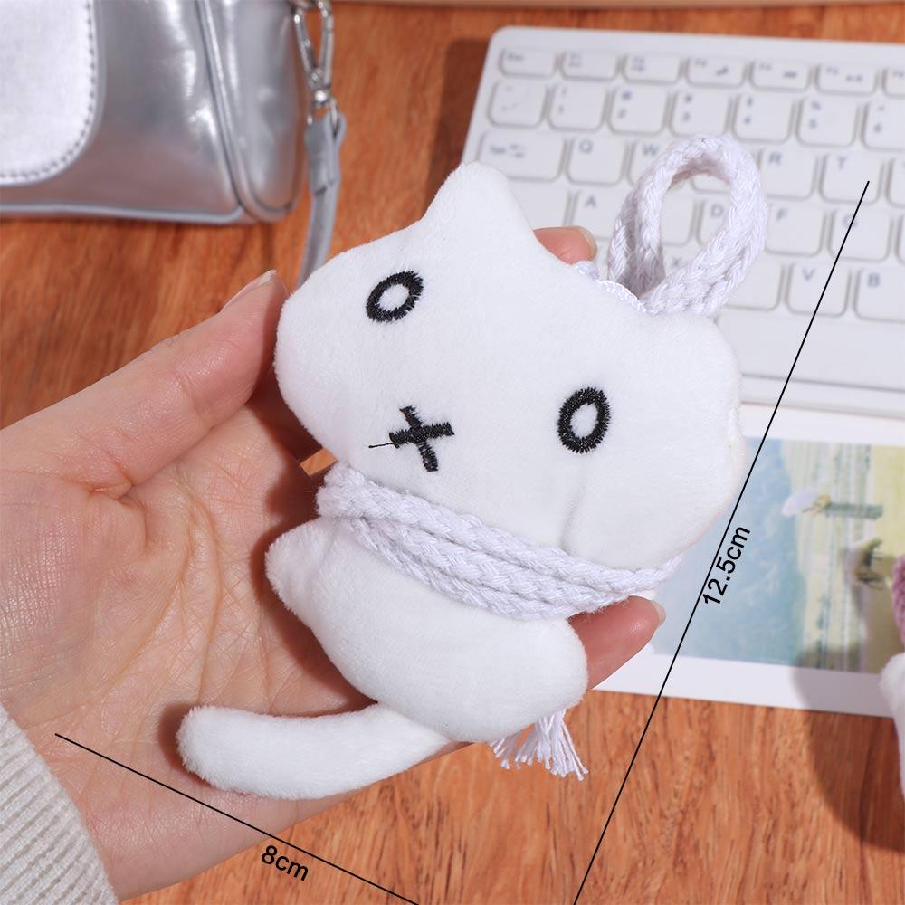 Decorations Hanging Kitten Plush Key Holder Stuffed Cat Doll Cat Plush Pendant  Backpack
