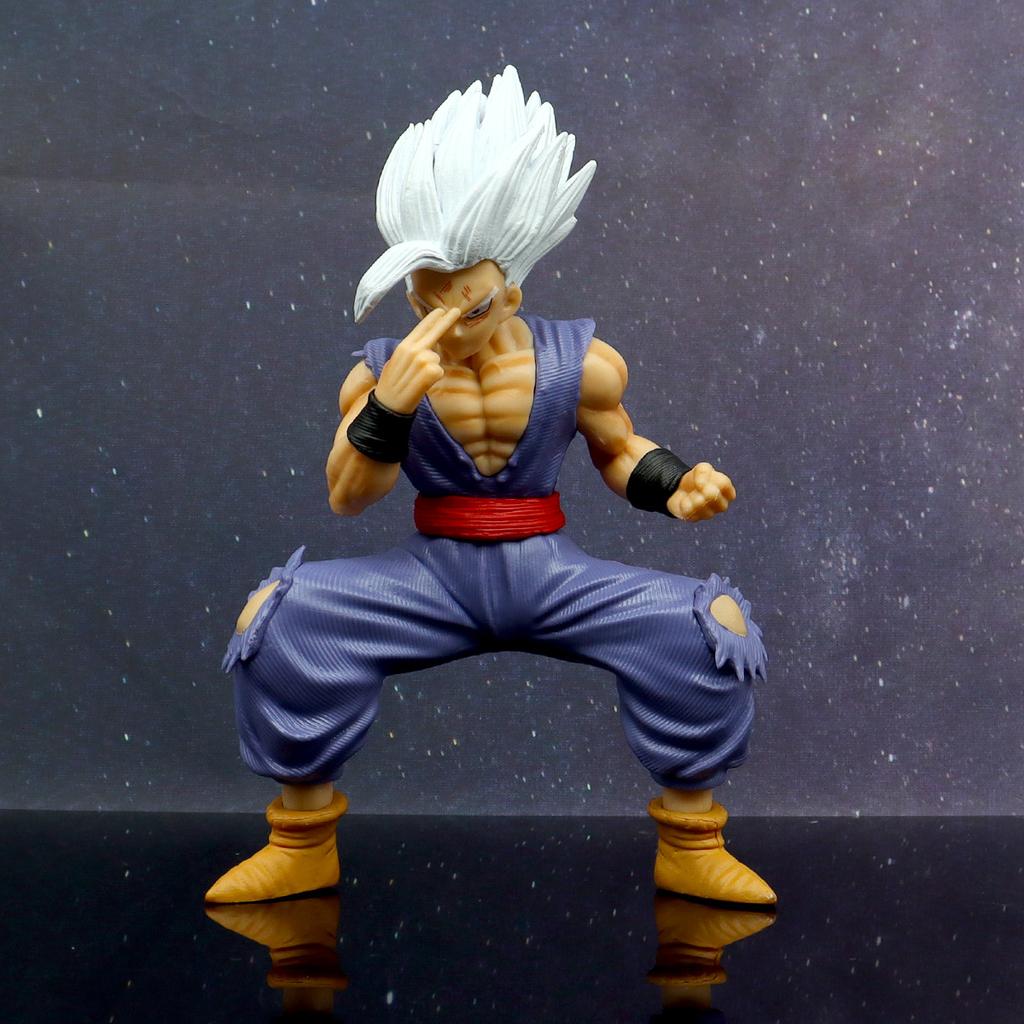 17cm Anime Dragon Ball  Beast Gohan Figure Son Gohan PVC Action Figures Handmade Model Toys Desktop Decor for Children Gift