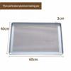 WS Commercial Rectangular Aluminum Baking Tray