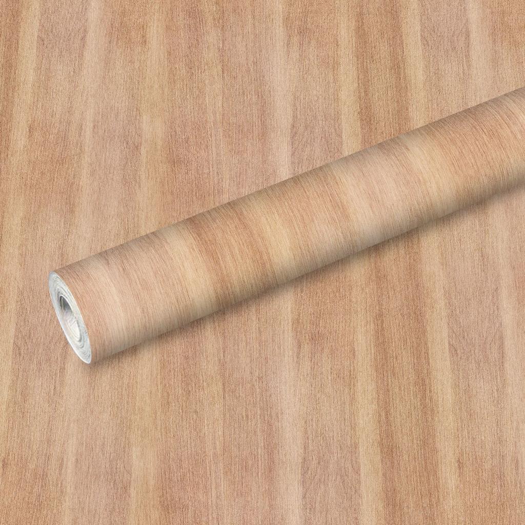 Nordic Natural Wood Grain Wallpaper - Self-Adhesive PVC Wall Stickers - Waterproof Seamless Splicing Mural for Kitchen Bathroom Home Renovation