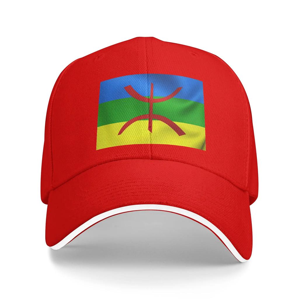 Baseball Cap Amazigh International Flag Hiking Fishing Trucker Hat For FeUnisex Unisex Sun Visor Street Style Baseball Caps