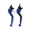 Universal 1 Pair CNC Alloy Motorcycle Brake Handlebar Levers Clutch Drum Handle Brake Lever For  NVX Motorbike