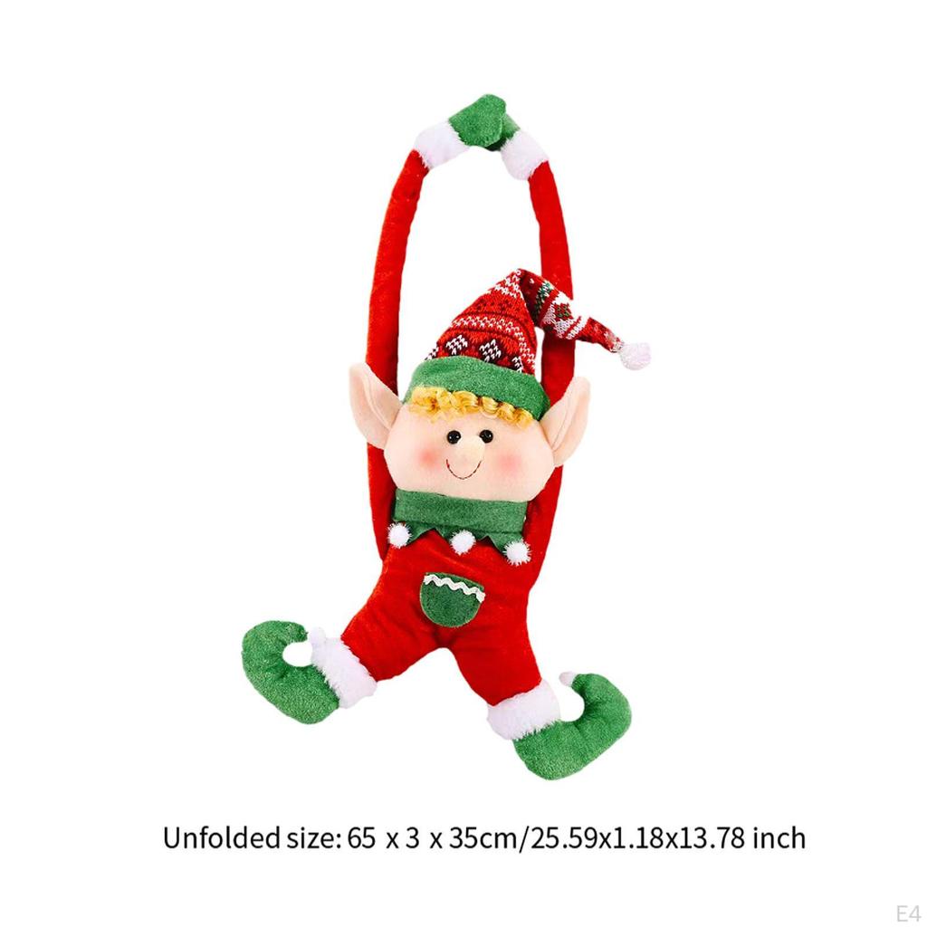 Adorable Doll Curtain Buckle Christmas Decoration Festive Holder Versatile Tieback