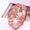 Fashion Women's Watch Quartz Watches Alloy Steel Band Diamond Dial Simple Wristwatch Ladise Clock Zegarek Damski