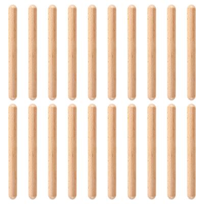 STOBOK 20 Pieces Easter Rhythm Stick Music Rhythm Stick Music Lumi Stick Classic Wood Claves Musical Percussion Instrument Musical Stick Classroom Set
