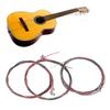 3 Sätze Universal Stahl Akustik Folk Gitarrensaiten Ersatz Musikinstrument Zubehör3 Sätze