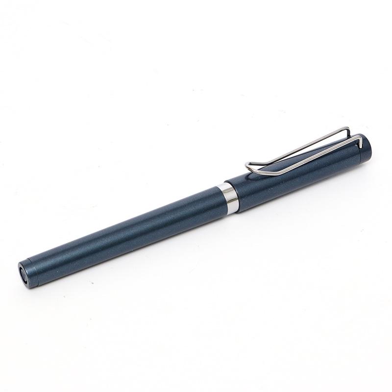 Customizable Black Signature Pen - Large-Capacity Refill, Neutral Design for Business & Office Gifts