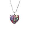 Unique Nightmare Before Christmas Sweater Necklace Heart Shaped Colorful Cartoon Accessories