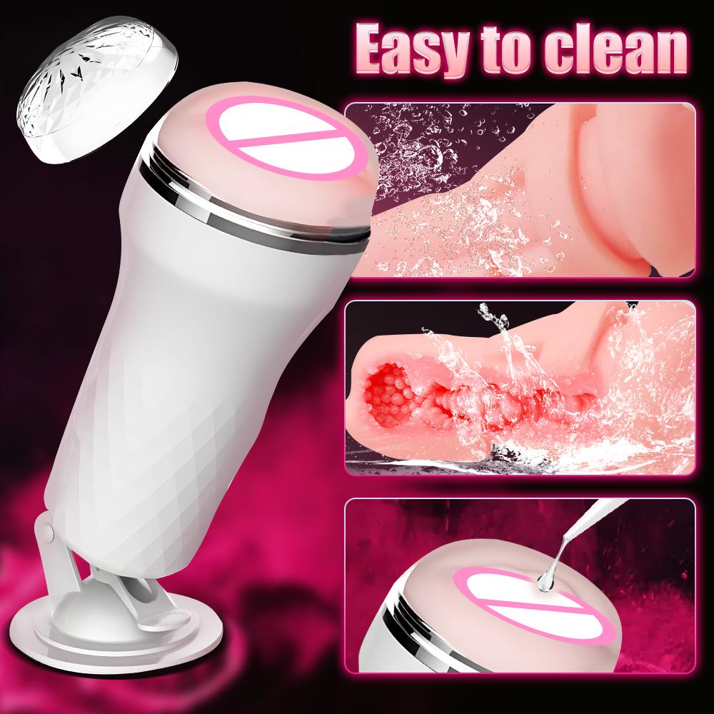 Adult Erotic Toys Male Masturbator Cup Vaginal Penetration Realistic Rubber Vagina Pocket Pussy Masturbation Sex Toys for Men
