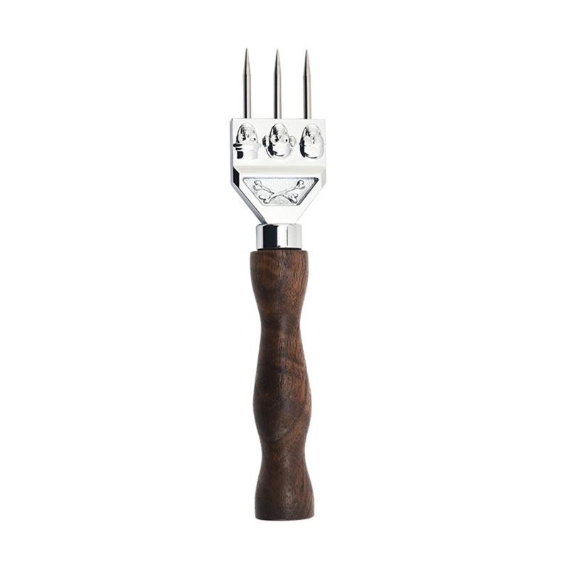 Ice Picks Ice Crushers Stainless Steel with Safety Wooden Handle Kitchen Gadgets for Restaurant Picnics Camping Home Use