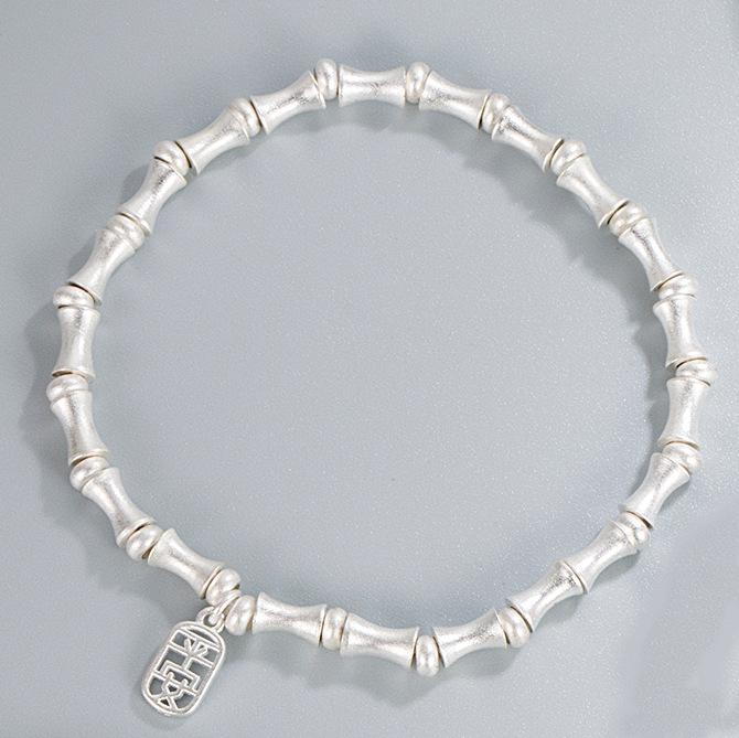 Trendy Style Festival Hochhaus Bambus Armband Erbschaft Bambus Festival Zwei Welt Glücklich Armband Damen Vintage Schmuck