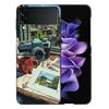 Camera and Souvenirs With Scenery Coque For Samsung Z Flip7 6 Galaxy Case Shockproof Z Flip5 Z Flip3 4 5G Hard Cover Phone TPU