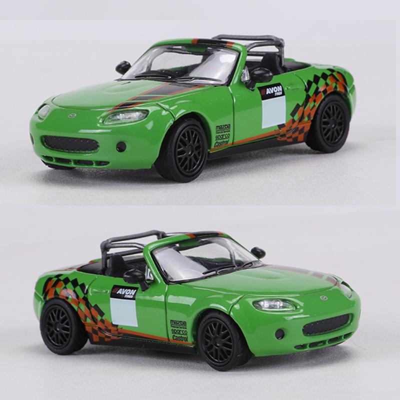 DCT 1/64 Mazda MX5 MX-5 Alloy Racing Car Diecasts & Toy Vehicles Car Model Miniature Scale Model Car For Children