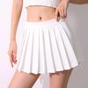 Falten Mini Rock Frauen Sommer Sexy Dünne Hohe Taille EINE Linie Rock Shorts Koreanische Weibliche Streetwear Weiß Schwarz