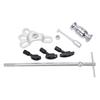 8pcs Set Rear Axle Bearing Puller Slide Hammer Service Repair Kit with Carrying Case