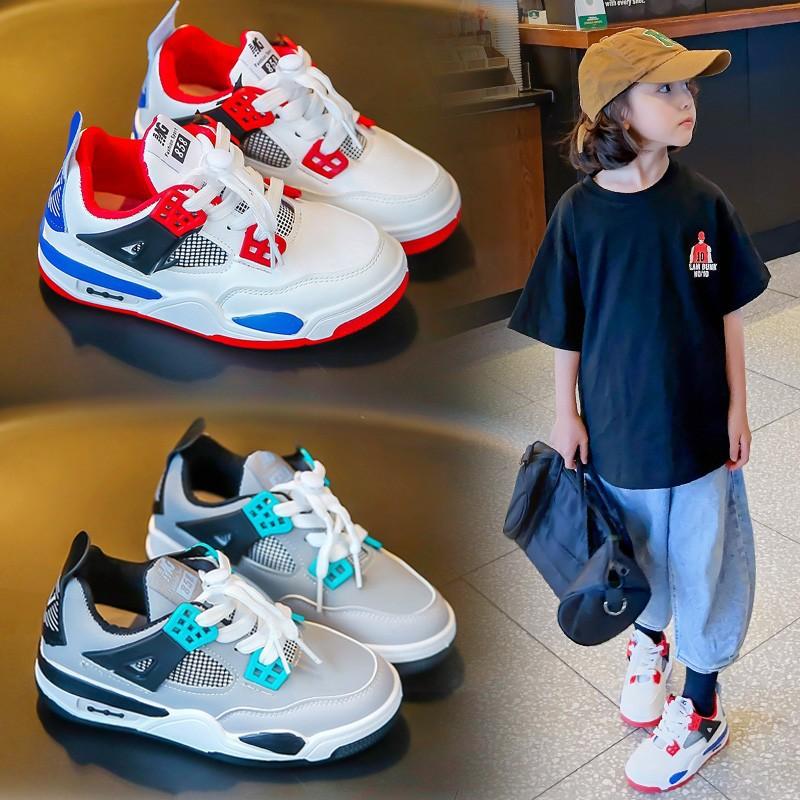Girls' Sports Shoes 2025 Autumn New Children's Breathable Soft-soled Casual Shoes Medium and Older Children's Running Shoes Boys' Board Shoes