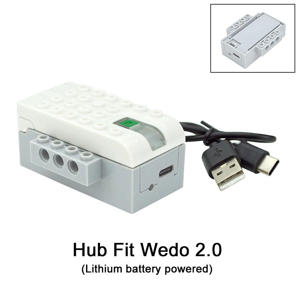 Electric PF Parts Toy Set Fit for Wedo 45300 Hub and WeDo 2.0 Software Fit for MEDIUM MOTORS 21980 45303 Toys Leduo