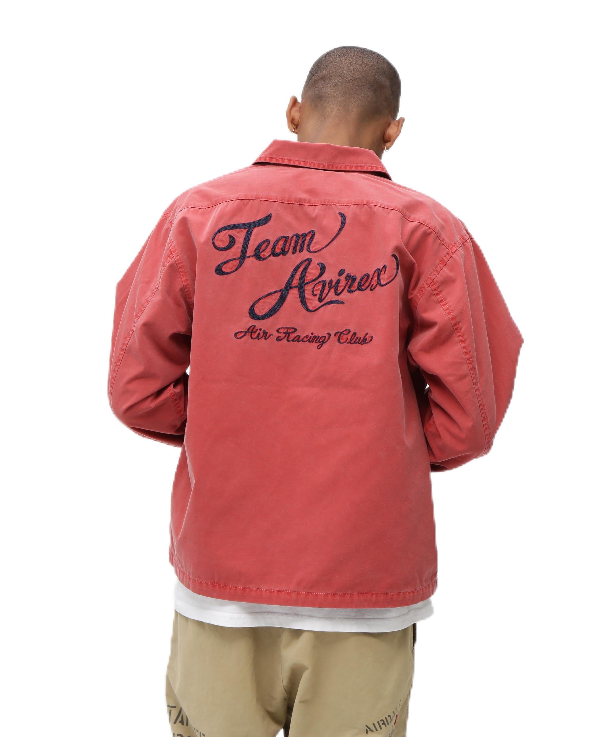 

AVIREX A.A.R.C Faded Emb Work Jacket Men s L Red 783-6152009