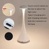 Waist-Slimming Table Lamp Rechargeable Wireless Touch Control Creative USB-C Desk Lamp Hotel Bedroom Atmosphere Light