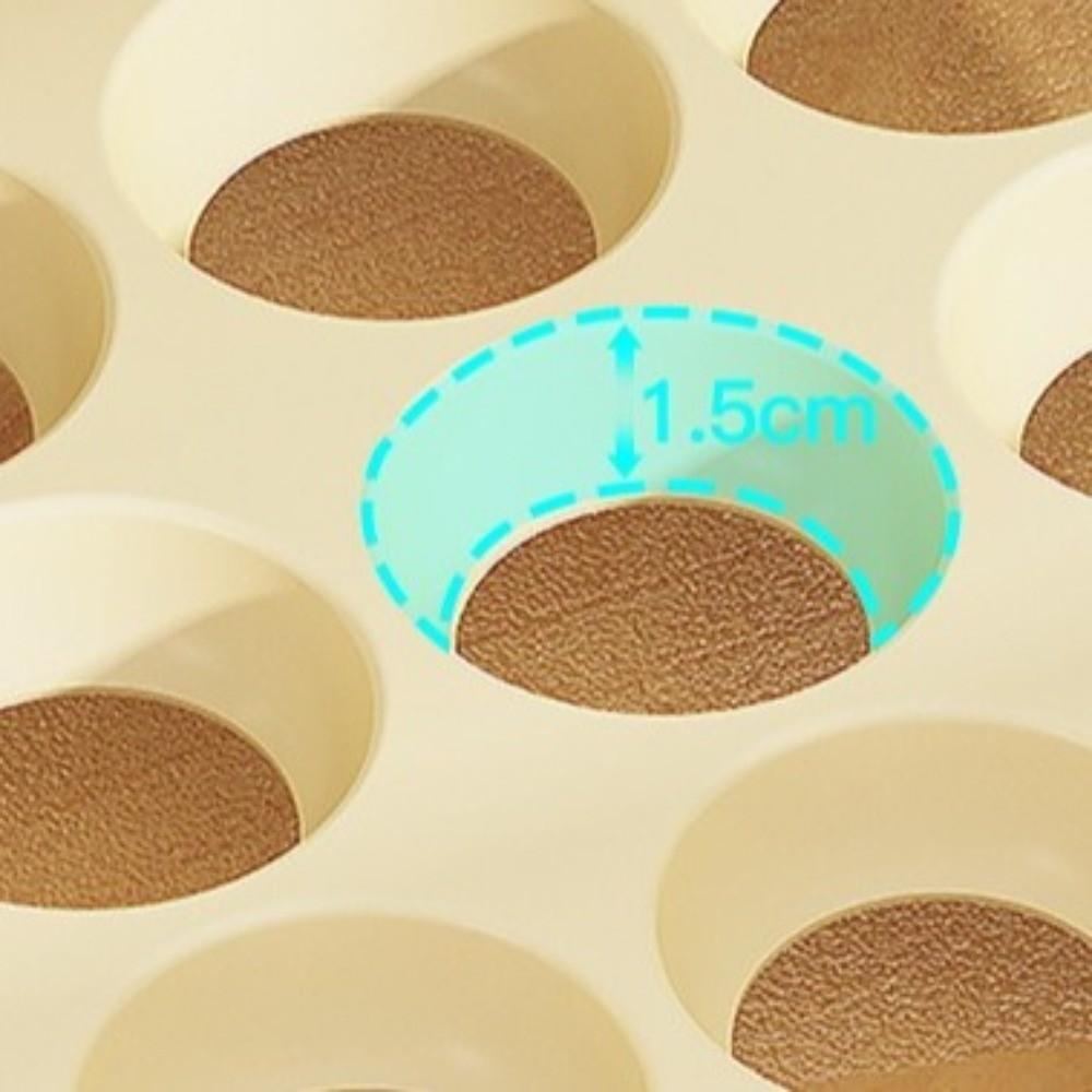 Transparenter Eierhalter Doppelschichtiger Eierbehälter Kreative Eieraufbewahrungsbox Lebensmittelkonservierung