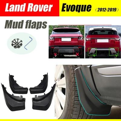 For Land Rover Evoque Mudguards Land Rover Fenders Evoque Mud Flaps Splash Guards Car Accessories Auto Styling 2013-2018
