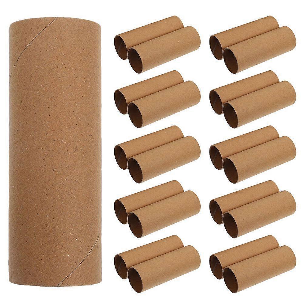 30pcs Cardboard Tubes For Craft: 4.32x1.57 Inches - Diy Empty Toilet Paper Rolls - Craft Round Tubes For Kids School Classrooms Diy Art Supplies