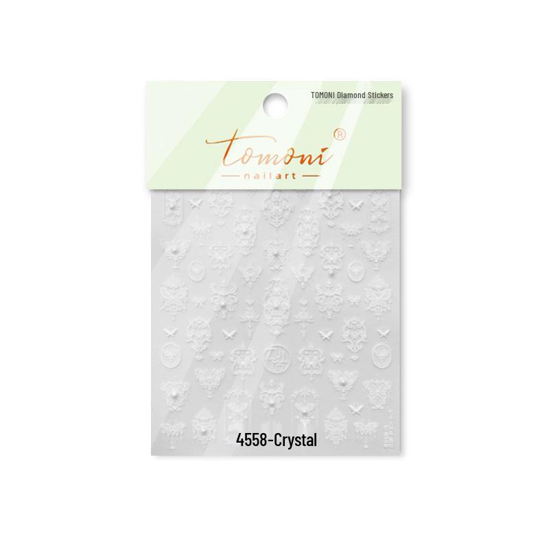 Tomoni Crystal Nail, Phone Case, Children's Nail, & Baroque Butterfly Jewelry Stickers