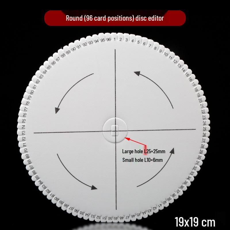 EVA Foam Craft Weaving Discs: Round, Square, White Winding Discs