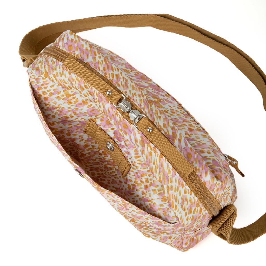 Hiromichi Nakano Fesli Shoulder Bag with Back 17521 Women's Pocket, Blue-Gray (Herringbone Pattern), No.