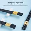 Runzhi Commercial Non-slip Alloy Chopsticks